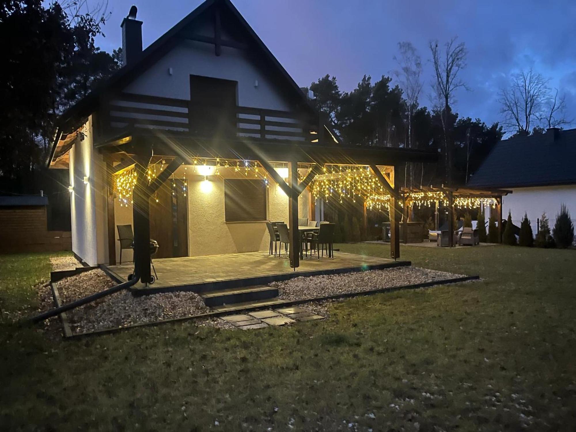 Willa Pod Debami Domek Nad Zalewem Chancza Z Balia Na Wylacznosc Rakow  Bagian luar foto